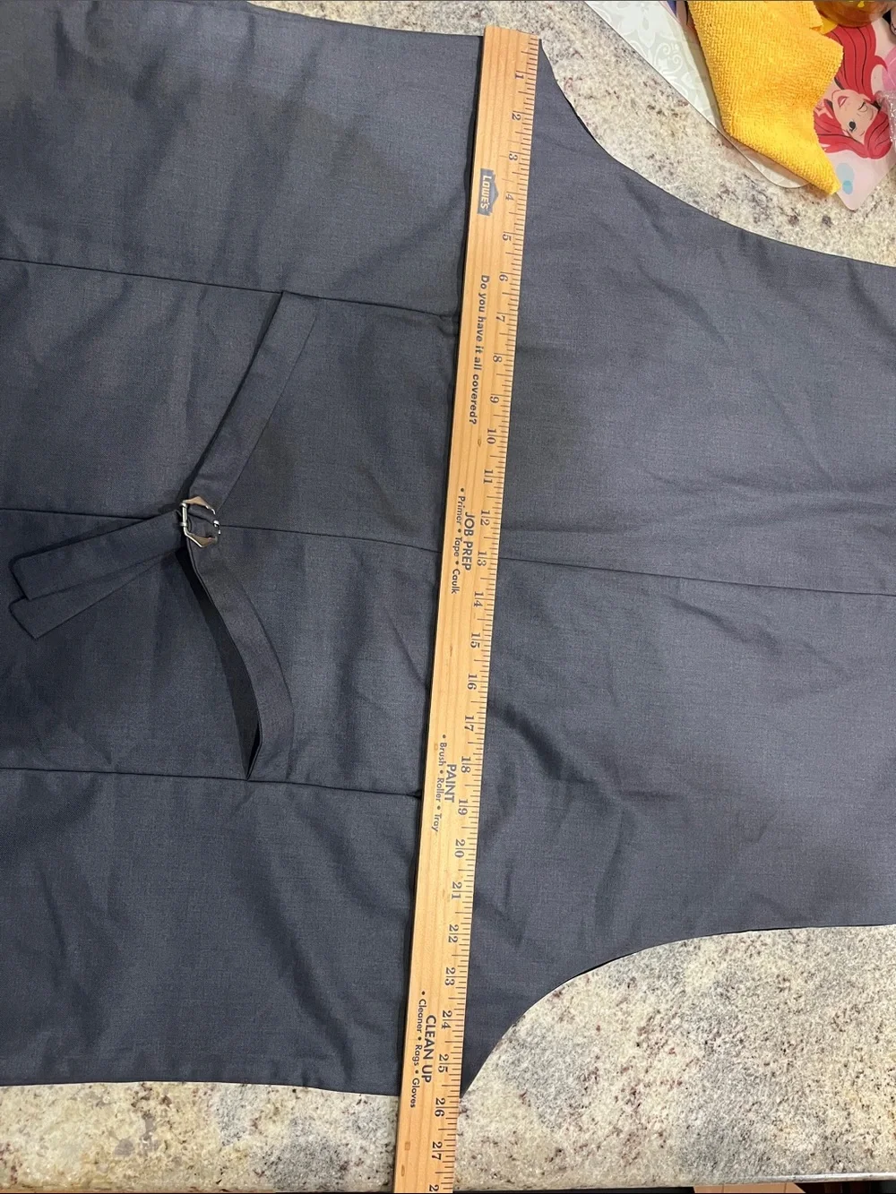 Men's Classic Charcoal Dress Vest